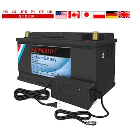 12V 100AH ​​LifePO4 Bateria de armazenamento BMS Baterias de lítio de lítio 6000 ciclos para o carrinho de golfe dos campistas de RV