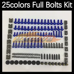 268 st Komplett Moto Body Full Screws Kit för Kawasaki Ninja ZX 12 R 12R ZX1200 CC ZX-12R ZX12R 00 01 2000 2001 Motorcykelmässa