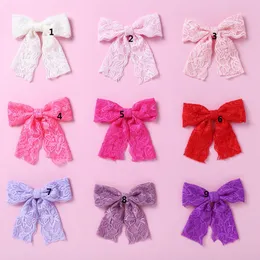 Gift Wrapping Vintage Ribbon Bows For Girls Head Clip Crafts DIY Natural Lace Christmas Wedding Decoration 1584