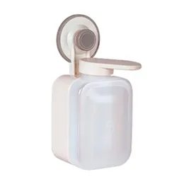 Depolama Şişeleri Kavanozlar Otomatik Sabun Dispenser Duvara Monte Sıvı Kap Plastik Storga Şişesi Pompa Vakum Enayi Mutfak Yarasası için