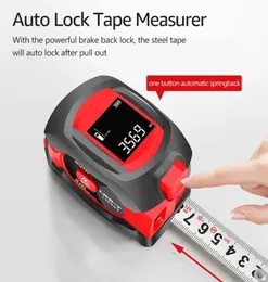 UNIT LM40T Distance Meter Tape LCD 40m Laser Ruler Digital Rangefinder Gauge Infrared Range Finder Tapeline 2107284987456