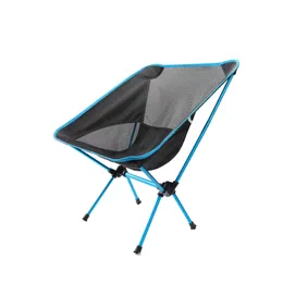 Alloy Travel Ultralight Folding Chair Patio Benches Superhard Outdoor Camping Chair Portable Beach Hiking Picnic Seat Fishing Tools Chair