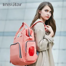 Мода острую бренд с большой емкостью мамочка рюкзак водонепроницаемый детский подгузник рюкзак рюкзак рюкзак с поднятой сумкой смену Bag320J