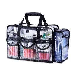 Cosmetic Bags Cases Men's Women's Cosmetic Bag Transparent Waterproof Large-Capacity Lipstick Toiletries Skin Care Products Organizer Makeup Bag 230211
