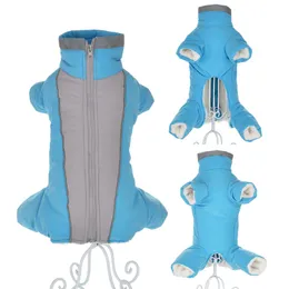 Vêtements de chien Vêtements d'hiver pour petits S Chaud Polaire Chiot Manteau pour animaux de compagnie Veste imperméable Combinaisons réfléchissantes Chihuahua Vêtements Salopette 230211