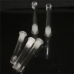 Glass Hookah peças do downstale e acessórios 14/19mm difusor com tubos de mão de vidro de 3 polegadas-5 polegadas