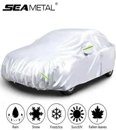 Car Cover Exterior Waterproof Full Car Covers Anti Snow Outdoor Protection Sunshade Dustproof Universal for Hatchback Sedan SUV W24968675