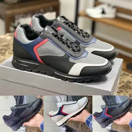 23S Yaz Erkekler Sıradan Ayakkabı Runner Spor Sneaker Lüks Tasarımcı Yoksanın Gerçek Deri Örgü Açık Yürüyüş Sporları Traienrs 38-46Box Süper