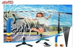 Sportspeelgoed trampoline roterende sprinkler koelapparaat verstelbare snelheid snelle tepelconnector automatisch water pistola de chum7259803