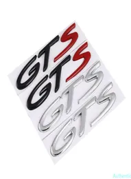 Kreatywna naklejka 3D Metal GTS Chrome Emblem Odznaka tylna naklejki na naklejki samochodowe Auto Styl Akcesoria Personality 4289921