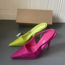 Green shop heels cheap