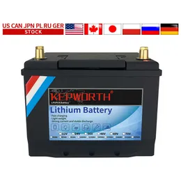 24 V 40 Ah LiFePO4 Deep Cycle Lithium-Batterie mit integriertem BMS für Off-Grid-Anwendungen in Wohnmobilen, Wohnmobilen, Solar-Marine-Overland-Vans