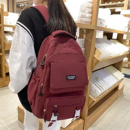 Bolsas escolares bolsa bookbag nylon backpack backpacks mochilas de luxo bolsas de luxo designer ombro viagens para mulheres 2023