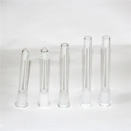 Glas-Shisha-Teile und Zubehör Downstem 14/19-mm-Diffusor mit 3-Zoll-6-Zoll-Glas-Aschefänger-Silikon-Handrohren