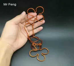 Flower Shape Red Copper Wire Puzzle Hand Made Toy Model Number H383 1251394
