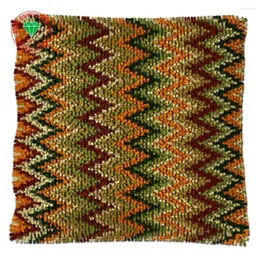Poduszka pasiastka DIY Igle robak poduszka haft ręcznie robione zestawy dywan