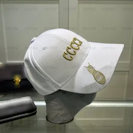 Klasyczny wzór owada czapka z daszkiem designerskie kapelusze moda złoty jedwab litery czapki z daszkiem dla mężczyzn luksusowe osłona przeciwsłoneczna Casquette Sport Hat nowość