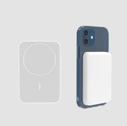 Manyetik Kablosuz Şarj iPhone 12 13 14 Pro Pro Max Mini Artı Taşınabilir Güç Bankası Powerbank Yedek Harici pil Paketi