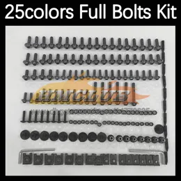 268PCS完全なMoto Body Full Screws Kit for Kawasaki Ninja ZXR400 ZX-R400 ZXR-400 ZXR 400 CC 91 92 93 94 95 96モーターサイクルフェアリングボルト
