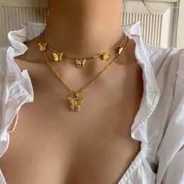 Gergin moda melek kolye kolye çevre dostu malzeme alaşım boncuklar boho zincir collier kadın takı