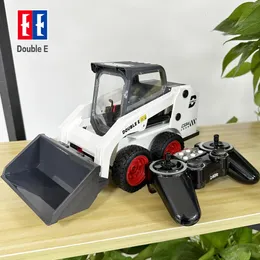 Diecast Model 2023 Double E RC Truck Loader 1 14 E594 Экскаватор с дистанционным управлением автомобильные автомобили Trucks Toys For Boys Kids Gift 230210