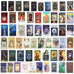 220 Styles Tarots Witch Rider Smith Waite Shadowscapes Wild Tarot Deck Board Game Cards with Colorful Box English Version