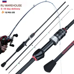 Boat Fishing Rods Sougayilang 18m 21m Casting Spinning Fishing Rods Lure Bait 085g Fast Action Ultralight Soft Solid Tip for Trout Crappie Rod J230211