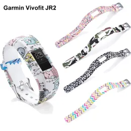 Watch Bands Kids Soft Bracelet Band Strap For Garmin Vivofit JR2 JR Vivofit3 Sport Replacement Silicone Wrist Accessorie