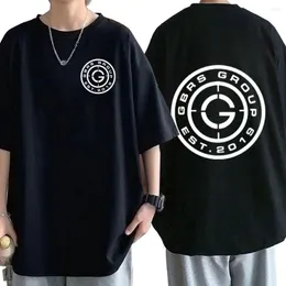 メンズ Tシャツ Gbrs フォワード観察グループシャツ男性女性ゴシックグラフィック半袖カップル Tシャツルーズコットンストリート