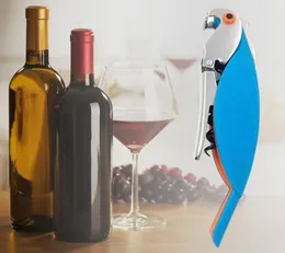 10pic Red Wine Seleer Portable Parrot Beer Bottle Opener تخصيص سكين القطع الفولاذ المقاوم للصدأ الفولاذ المصغر الفتاحة
