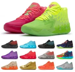 With Box 2023 MB.01 LaMelo Ball MB-1 Men Women Basketball Shoe Green Black Red BLue Rick Morty Mens Trainer Breathable Comfortable Sport Sneakers LaMe
