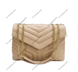 Borsa a tracolla di design 3A Fodera in grosgrain Borsa autentica reale Catene a tracolla di grandi dimensioni Borsa a tracolla con pochette Borsa da donna in pelle con messaggio borsa di lusso firmata