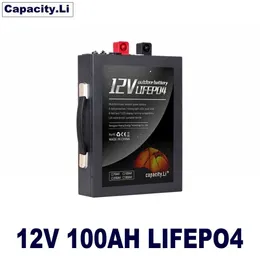 12V Lifefo4 배터리 100AH ​​철 포스페이트 배터리 팩 실외 여행용 휴대용 해상 RV 배터리