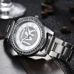 Armbandsur lyxigt TVK -märke armband klocka för kvinnor diamant romerska relojes digitales män kvarts handledsklockor zegarek damski reloj hombre