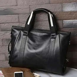 Briefcases Starbags Handbag Men's Bag Leather Cross Style Business Casual Briefcase One Shoulder Soft Cowhide Crossbody