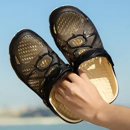 Sandaler 2023 män sommar flip flops tofflor utomhus strand casual skor manlig vatten sandalia maskulina