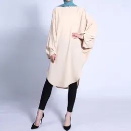 الملابس العرقية المسلم تتصدر بلوزات الديك الرومي للسيدات أزياء موسولمان نساء تونيك الإناث الإسلام