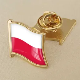 Bandeira da bandeira polonesa cola de cola de cola de broche Broche Broche Broche de todos os pa￭ses do mundo