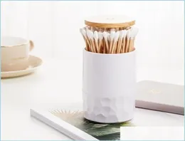 Toothpick Holders Tootick Box Cotton Swabs Holder Tooth Pick Matic Dispenser Press Can Living Room Table Accessories Bud Container1530442