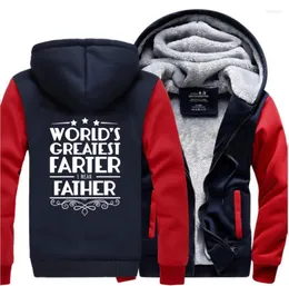 Herrhoodies Hampson Lanqe World's Greatest Father Fashion Men 2023 Winter Jacket Warm Fleece High Quality Sweatshirts