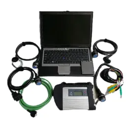 Herramienta de diagnóstico automático High MB Star C4 SD Connect Compact 4 con función WiFi con software DardDisk 092022 Usado laptop D630 4G4713128