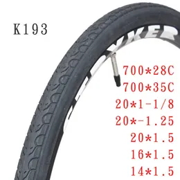 KENDA Bicycle Tire K193 Mountain MTB Road Tires Tyre 14 16 18 20 24 26*1.25/1.5 700c 700x25c/28c/32c/35c/38c/40c Bike Parts 0213