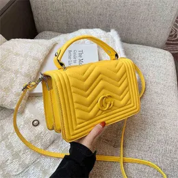 Designer-Handtasche Store 70 % Rabatt auf 2023 Outlet Online Handtaschen Damen Single Shoulder Messenger Bag Hand Lingge Damentaschen