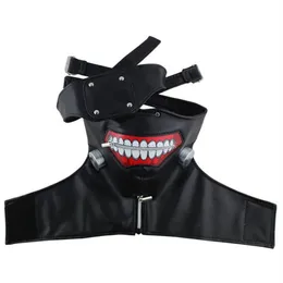 Аниме Токио упырей Kaneki Ken Cosplay Costumes Mask Mask Halloween Party Masks Cosplay 220411223K