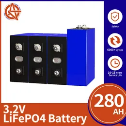 16pcs 280ah LifePo4 Аккумулятор 12 В 270AH Регаментированный литий -фосфатный аккумуля