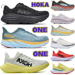 Hoka Bondi 8 Hokas One One Running Shoes Clifton 8カーボンX 2メンズスニーカー