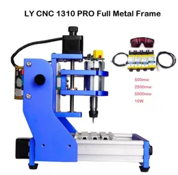 Power Tool Sets LY CNC 1310 PRO Full Metal Frame Desktop Engraving Router Assembled Pack Square Rail DIY Mini Milling Machine For 7821068
