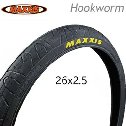 1pc MAXXIS 26 HOOKWORM 26*2.5 Pneumatico per bicicletta Mountain DJ Dirt Jumping Urban Street Trial 26er MTB Pneumatici Parti bici 0213