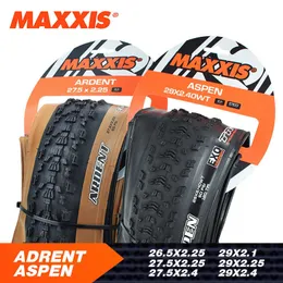 S Maxxis 26 Tubeless Mountain Bike 26*2,25 27,5*2,25 27,5*2,4 29*2,25/2,4 Ardent/Aspen Ultralight MTB TR Bicycle Tire 0213