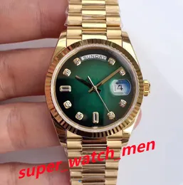 14 Farben EW Factory 128238 Watch Mens 36mm Automatik Cal.3235 Bewegung Unisex Armbanduhren 904L Stahl Wickelte Real 18k Roségold, die nie verblassen